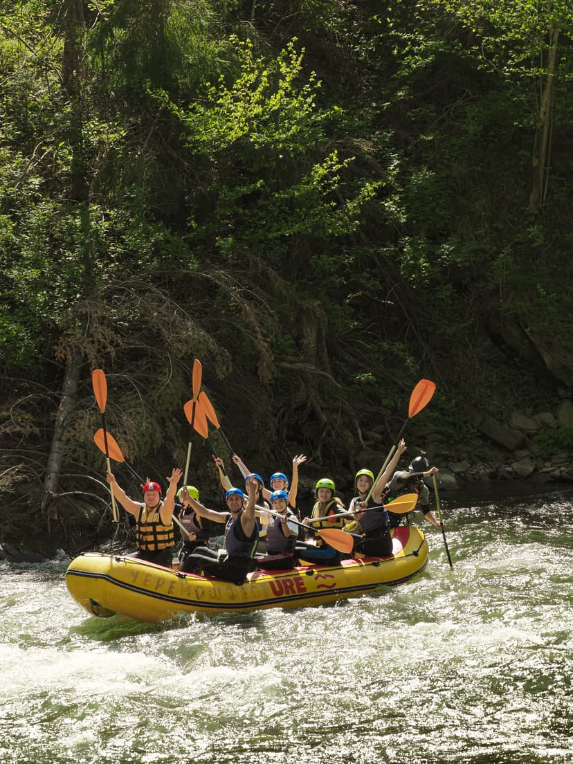 Рафтинг річкою Чорний Черемош